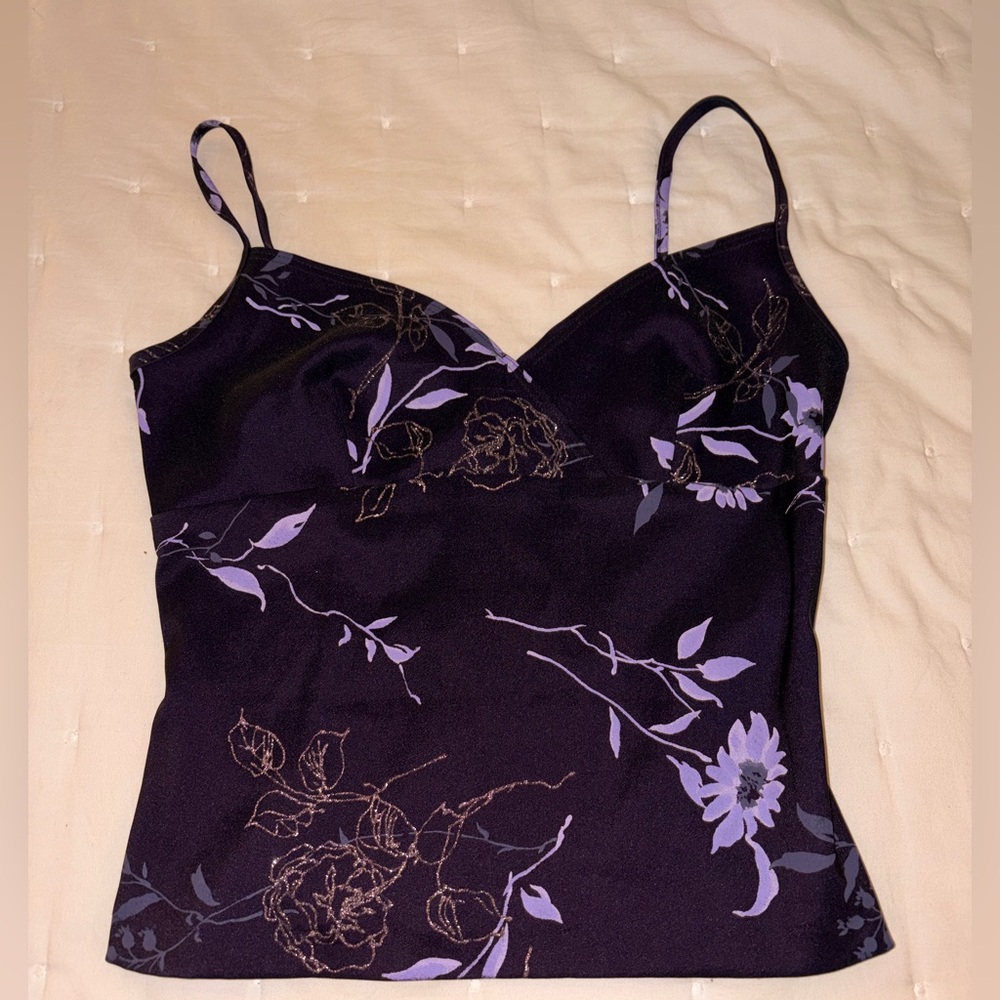 Floral Purple Women's Top